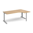 TR10 Ergonomic Desk - Oak - NWOF