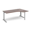 TR10 Ergonomic Desk - Walnut - NWOF