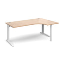 TR10 Ergonomic Desk - Beech - NWOF