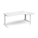 TR10 Ergonomic Desk - White - NWOF