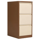 Bisley Classic Steel Filing Cabinet - Coffee & Cream - NWOF