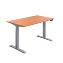 TC Office Economy Sit Stand Desk - 1400mm - NWOF