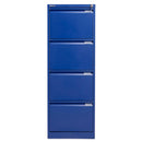 Bisley Classic Steel Filing Cabinet - Blue - NWOF