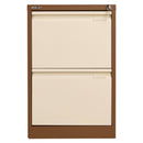 Bisley Classic Steel Filing Cabinet - Coffee & Cream - NWOF
