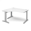 TR10 Deluxe Ergonomic Desk - White - NWOF
