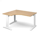 TR10 Deluxe Ergonomic Desk - Oak - NWOF
