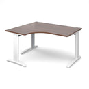 TR10 Deluxe Ergonomic Desk - Walnut - NWOF