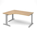 TR10 Deluxe Ergonomic Desk - Oak - NWOF