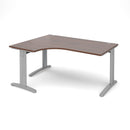 TR10 Deluxe Ergonomic Desk - Walnut - NWOF