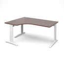 TR10 Deluxe Ergonomic Desk - Walnut - NWOF