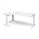 TR10 Deluxe Ergonomic Desk - White - NWOF