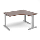 TR10 Deluxe Ergonomic Desk - Walnut - NWOF