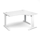 TR10 Deluxe Ergonomic Desk - White - NWOF