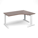 TR10 Deluxe Ergonomic Desk - Walnut - NWOF