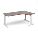 TR10 Deluxe Ergonomic Desk - Walnut - NWOF