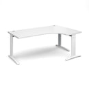 TR10 Deluxe Ergonomic Desk - White - NWOF