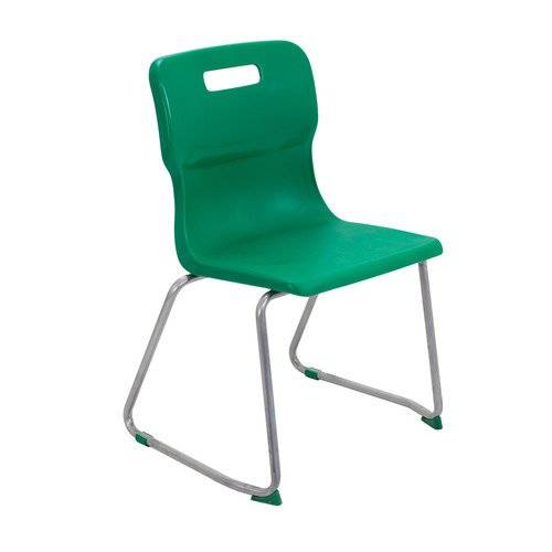 Titan Skid Base Classroom Chair Size 5 (Ages 11-14) - NWOF
