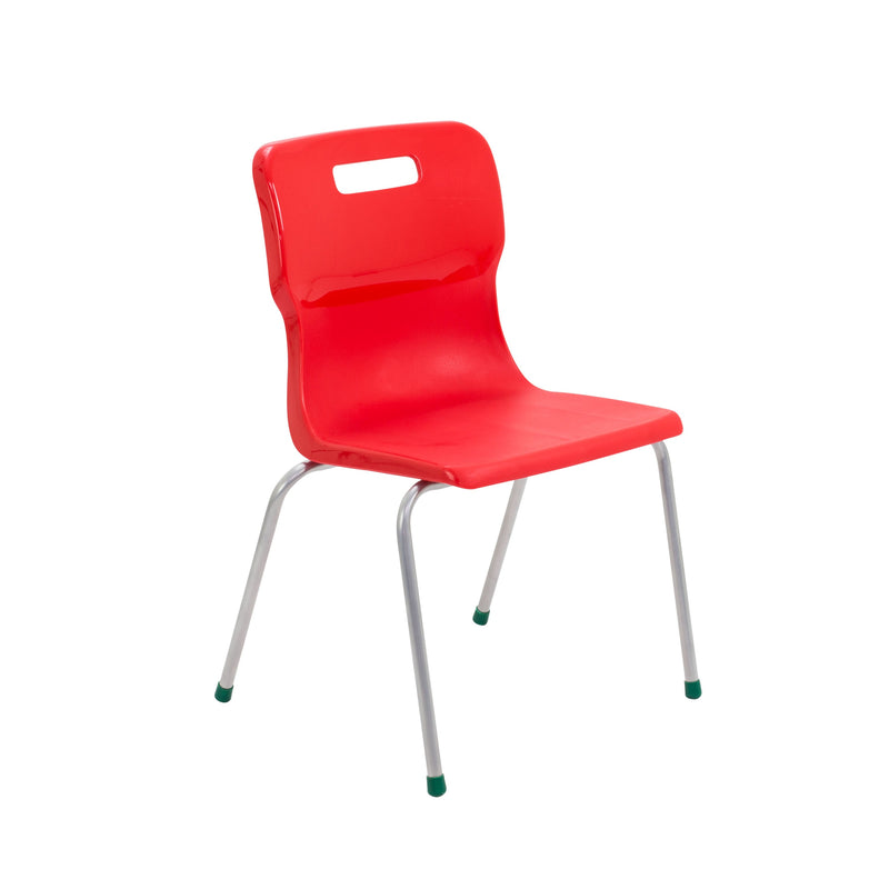 Titan 4 Leg Classroom Chair Size 5 (11-14 Years) - NWOF