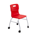 Titan Move 4 Leg Chair with Castors - NWOF