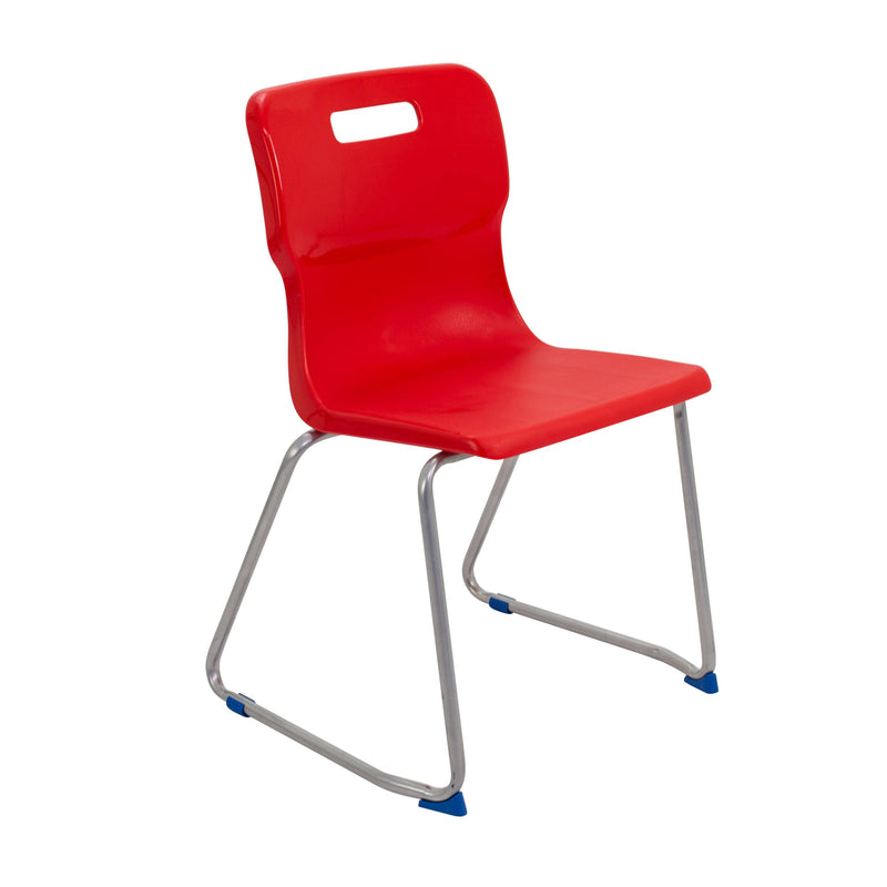 Titan Skid Base Classroom Chair Size 6 (14+ Years) - NWOF