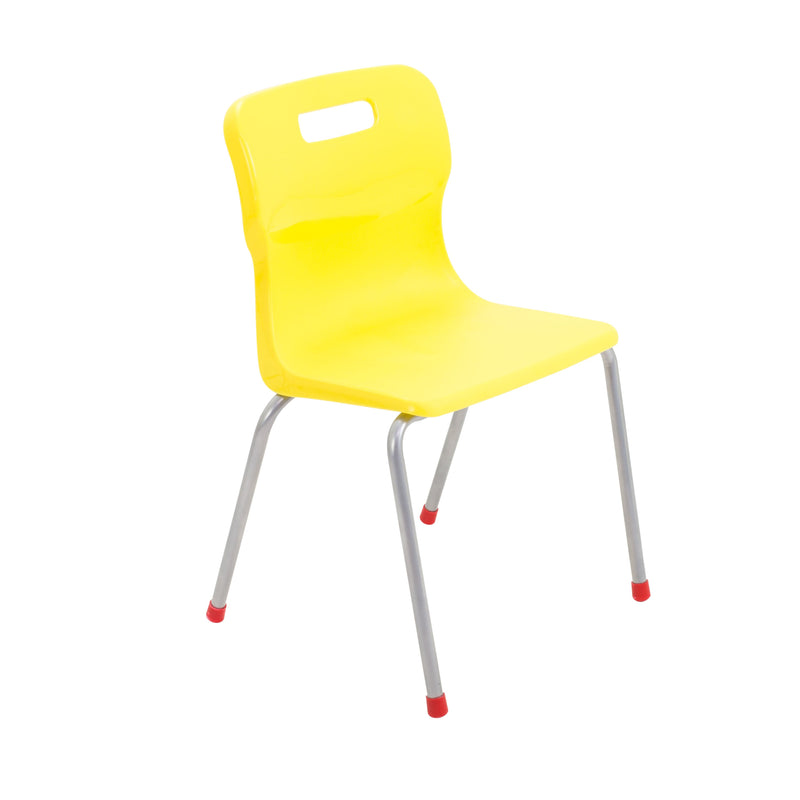 Titan 4 Leg Classroom Chair Size 4 (8-11 Years) - NWOF