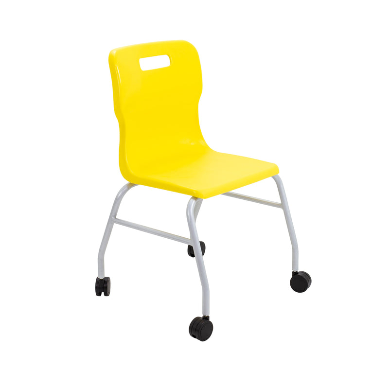 Titan Move 4 Leg Chair with Castors - NWOF