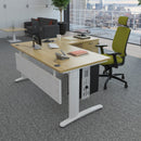 TR10 Desk With Return - White - NWOF