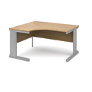 Vivo Ergonomic Desk - Oak - NWOF