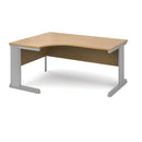 Vivo Ergonomic Desk - Oak - NWOF
