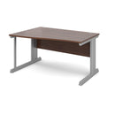 Vivo Wave Desk - Walnut - NWOF