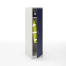 Steel Police Locker With 1 Shelf And 1 Coat Rail - NWOF